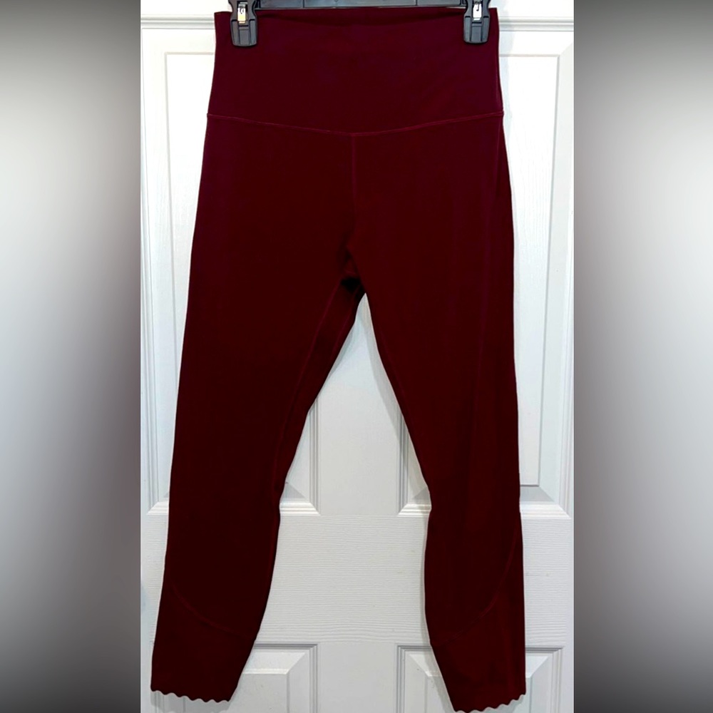 Lululemon Align Scalloped Hem High Rise 25”